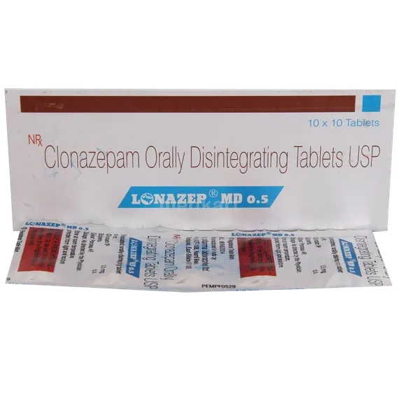 lonazep md 0.5mg tablet 10's